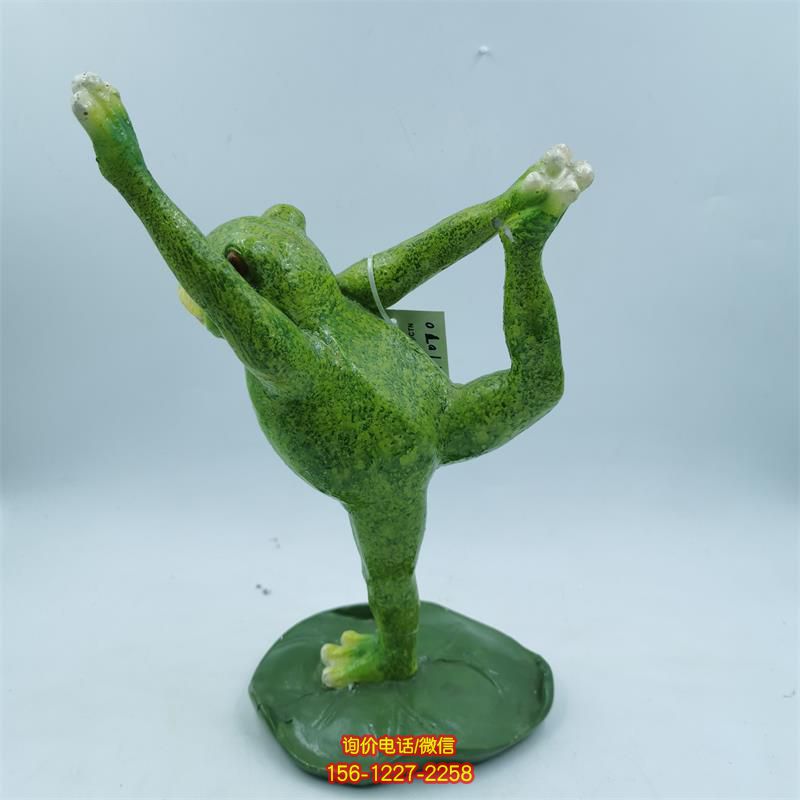玻璃鋼青蛙雕塑，添點室內(nèi)美感