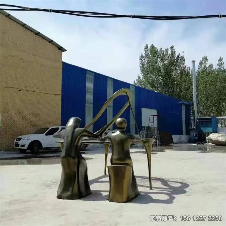 抽象人物彈鋼琴雕塑,玻璃鋼彈鋼琴雕塑報價 抽象人物彈鋼琴雕塑,玻璃鋼彈鋼琴雕塑報價